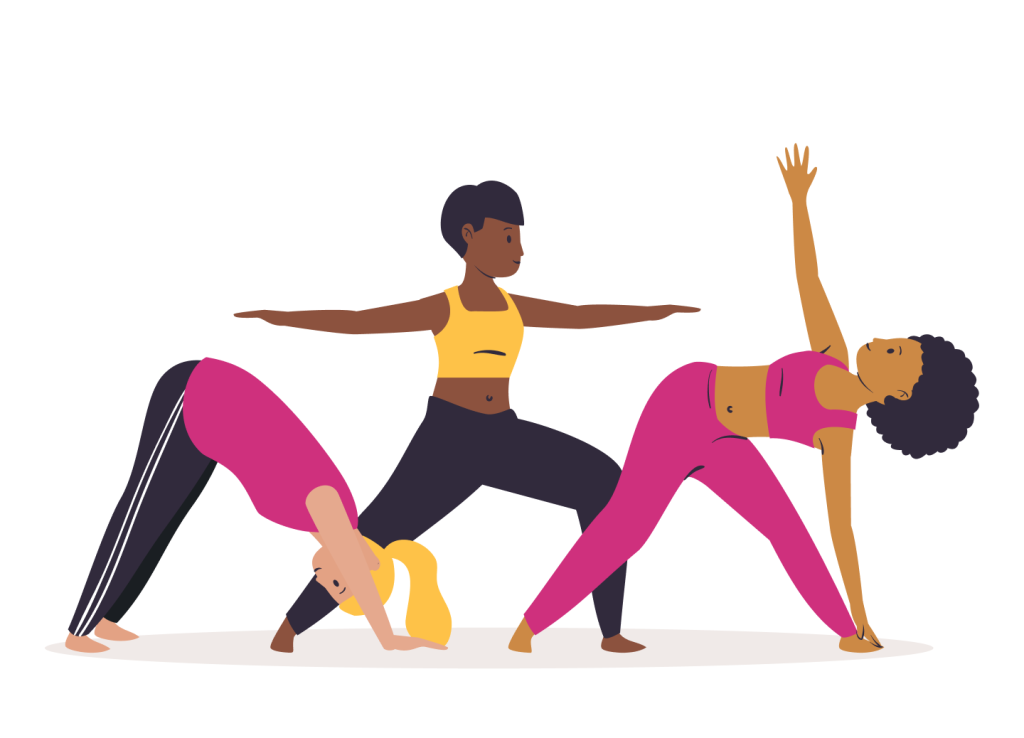 Ground yourself through physical movement.