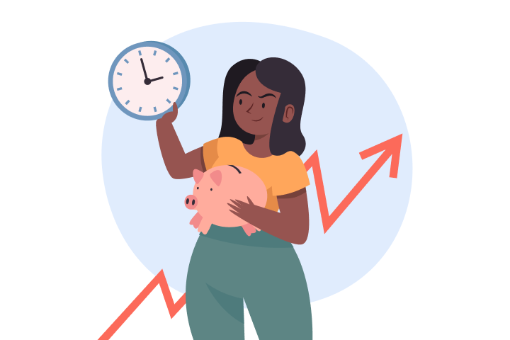 Prioritising emergency savings.