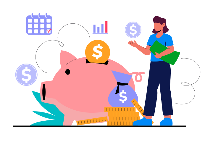Leveraging savings and investments.
