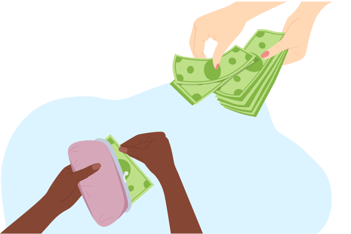  Service charges and tips are not the same thing.