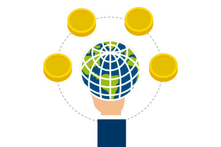 Account for currency exchange and international fees.